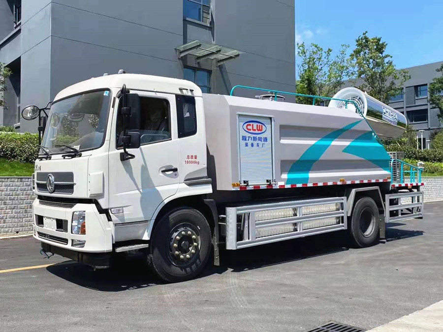 東風天錦純電動10噸抑塵車-霧炮車-東風天錦純電動10噸抑塵車廠家直銷